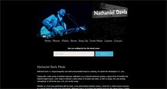 Desktop Screenshot of nathanieldavismusic.com