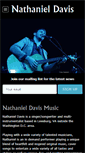 Mobile Screenshot of nathanieldavismusic.com